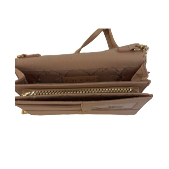 Betsy Johnson women’s cross body purse color light pink - Picture 4 of 8